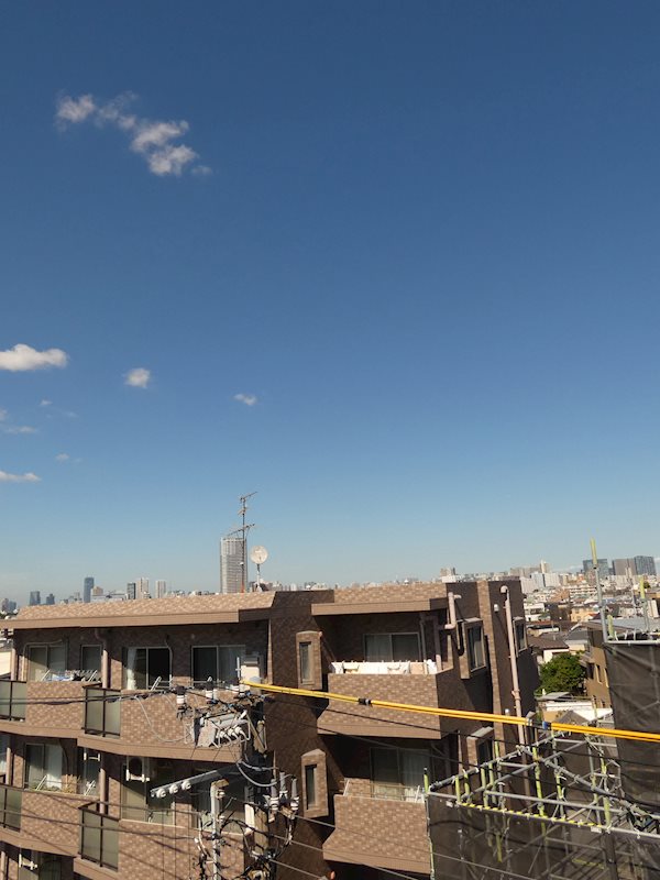 フレンシア目黒洗足 ベランダ