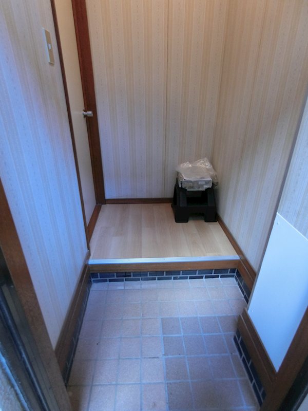 ハイツカワムラ 玄関