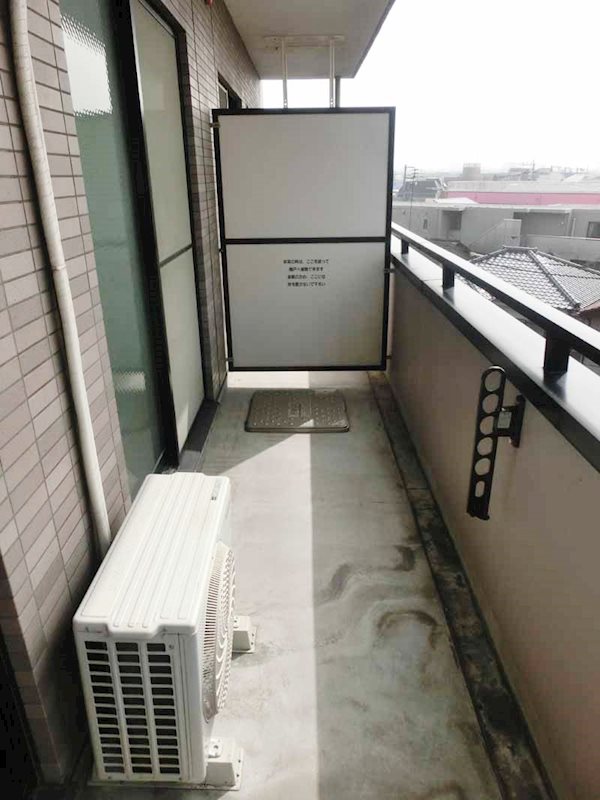 パレスフロラシオン ベランダ