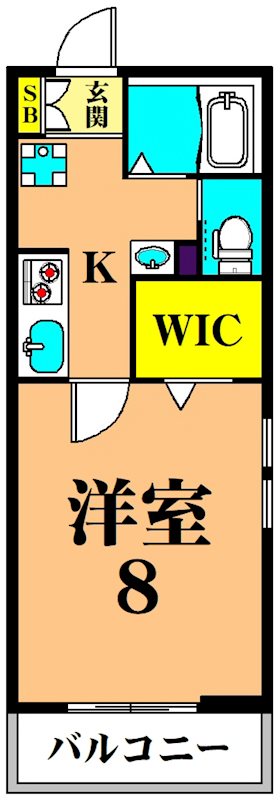 グランツラウム創美舎Ⅱ 101号室 間取り