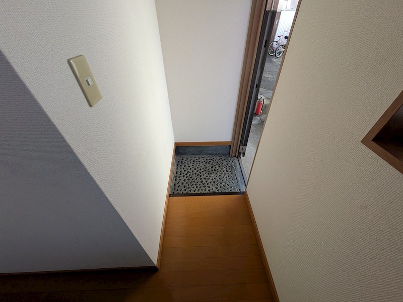 山水荘 玄関