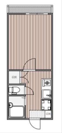 マデイラ 105号室 間取り