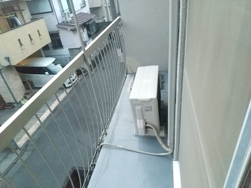 マンション富士 ベランダ
