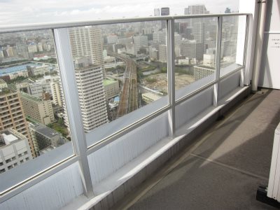 ベイクレストタワー ベランダ