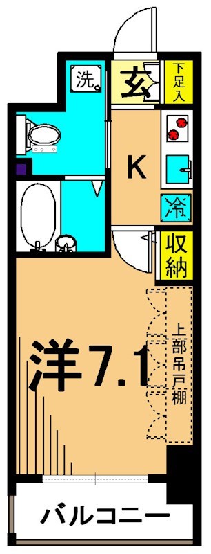 エステムプラザ品川サウスヒルズ 602号室 間取り