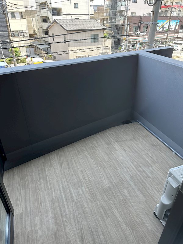 コンフォリア東大井Ⅰ ベランダ