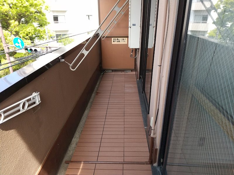 グランパレ目黒 ベランダ