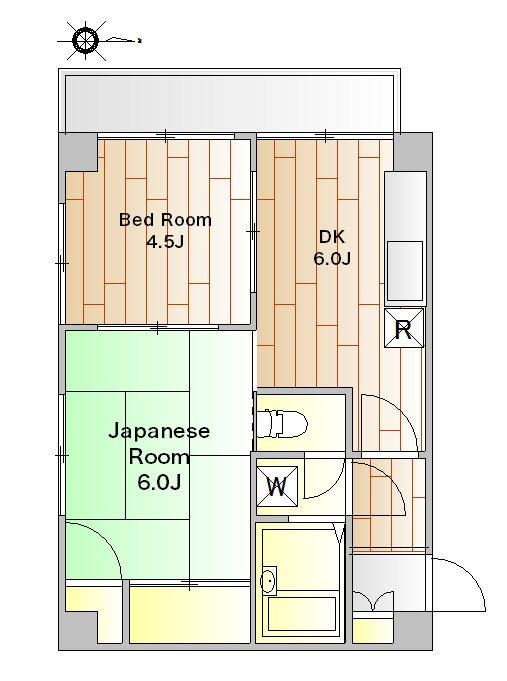 ライオンズマンション学芸大学第２ 101号室 間取り