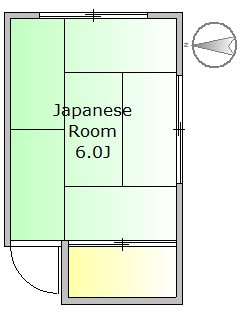 細谷方 202号室 間取り