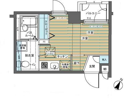 フェニックス目黒 間取り図
