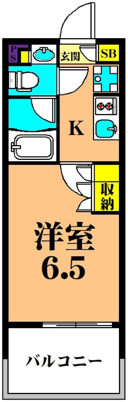 パークキューブ大井町レジデンス 間取り図