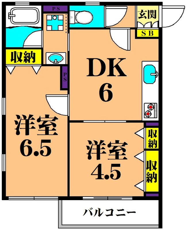 WELL House　東大井  間取り図