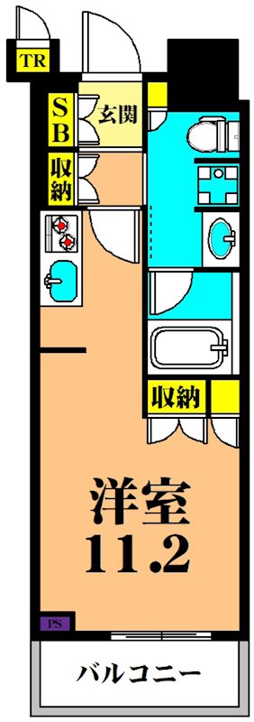 目黒第一マンションズ 803号室 間取り