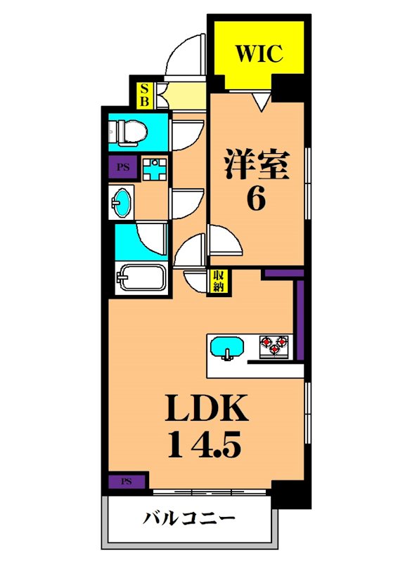 アビティ南大井Ⅱ  間取り図
