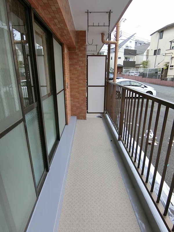 アンジュ荻野 ベランダ