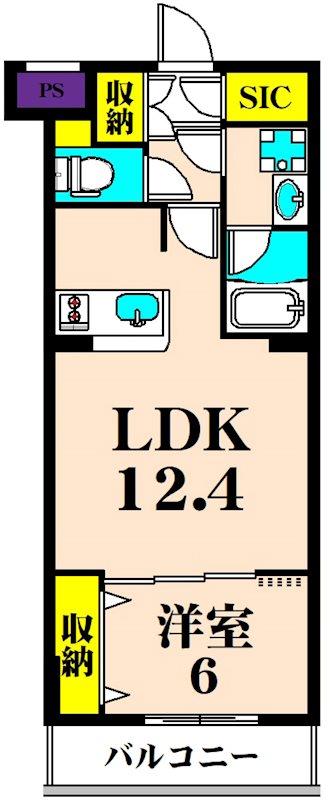 Lien(リアン) 202号室 間取り