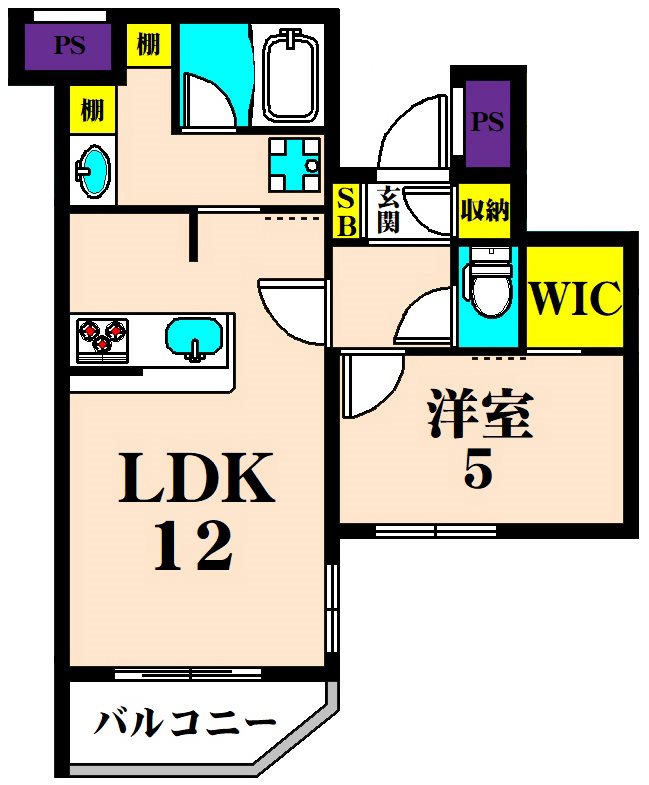 Lien(リアン) 302号室 間取り