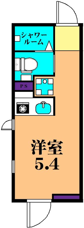 PROTO大井町Ⅰ 302号室 間取り