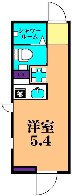 PROTO大井町Ⅱ 202号室 間取り