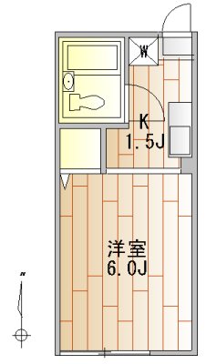 弥生レジデンスＡ棟 103号室 間取り