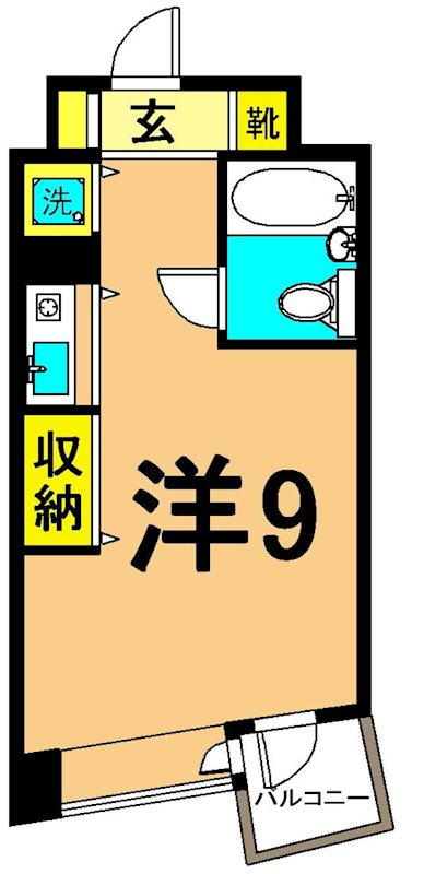 プライムアーバン大井町Ⅱ 404号室 間取り