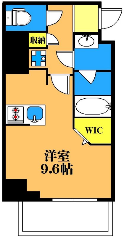 ザ・パークメゾン東大井 601号室 間取り