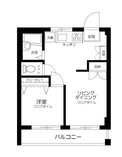 メゾン英 305号室 間取り