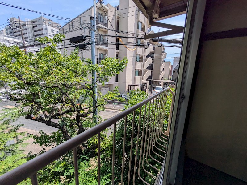 ケヤキハイツ ベランダ