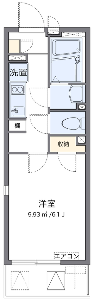 レオネクストベイヴィレッジ 204号室 間取り
