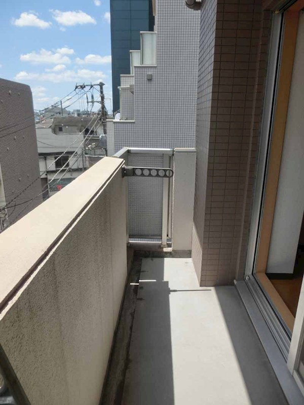クレセール大井町 ベランダ