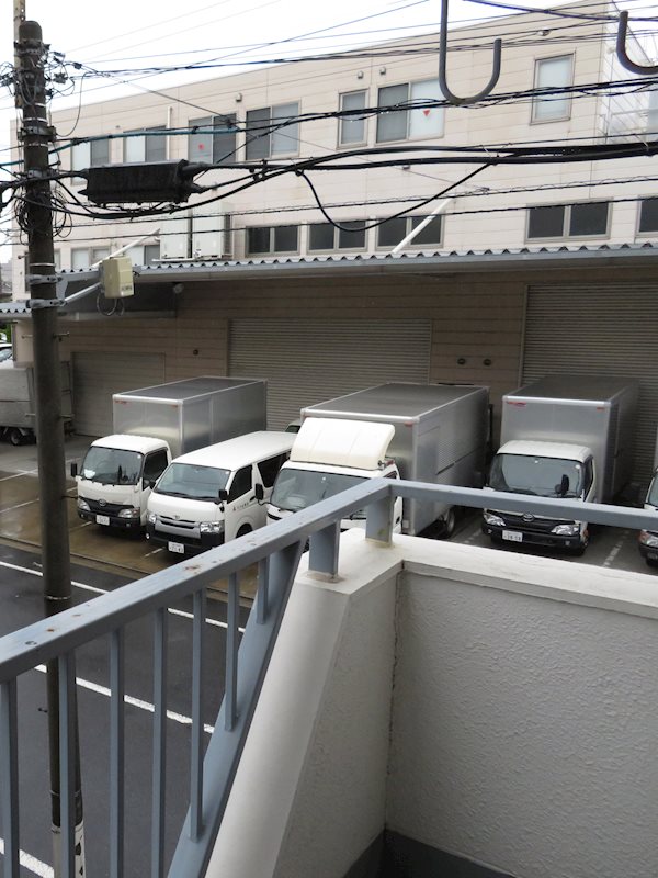武蔵ハイムA棟 ベランダ