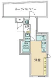 プラティーク品川大井町 502号室 間取り