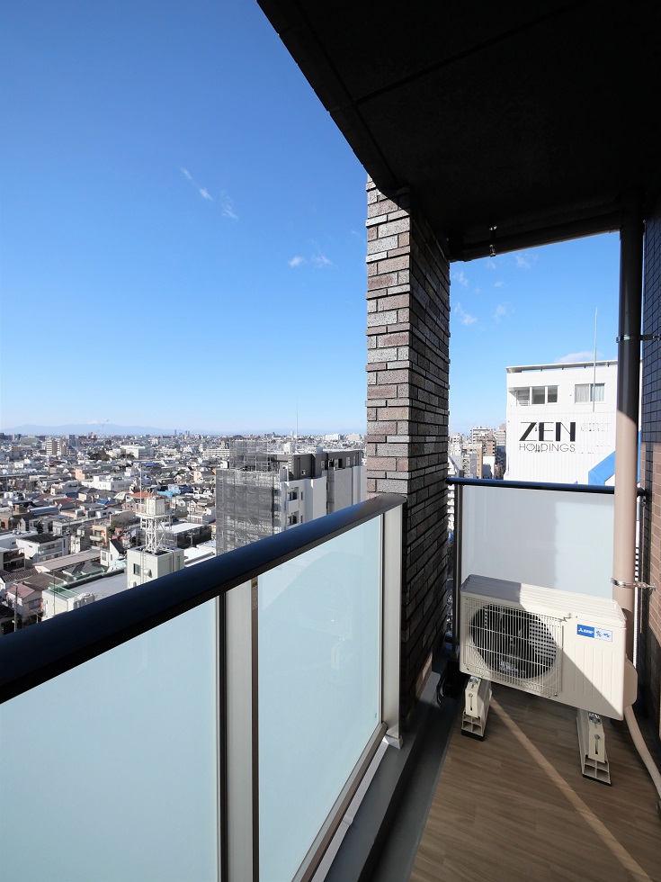 オーパスレジデンス武蔵小山 ベランダ