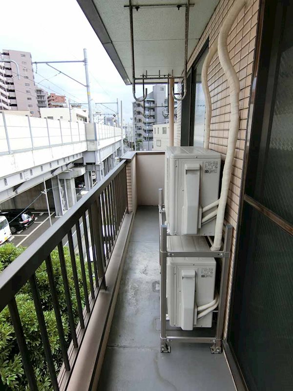 第二浅間マンション ベランダ