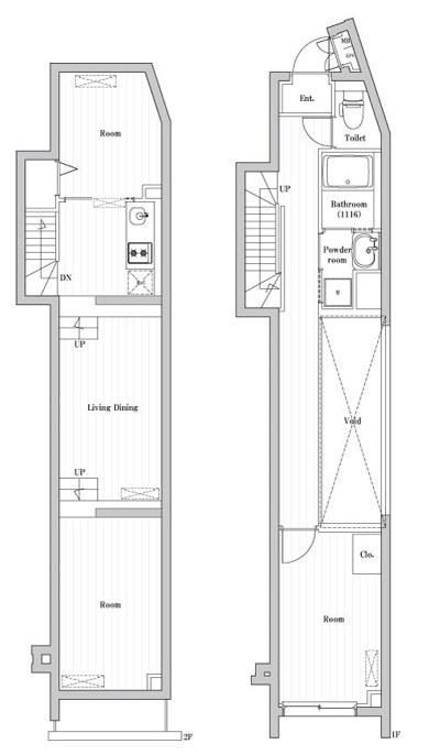 CREATIF南品川 201号室 間取り