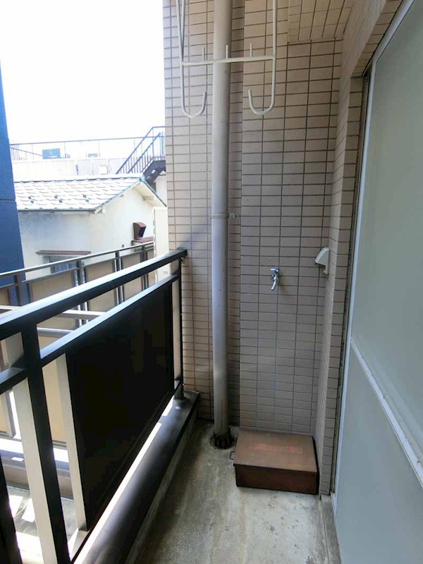 湯建ビル  ベランダ