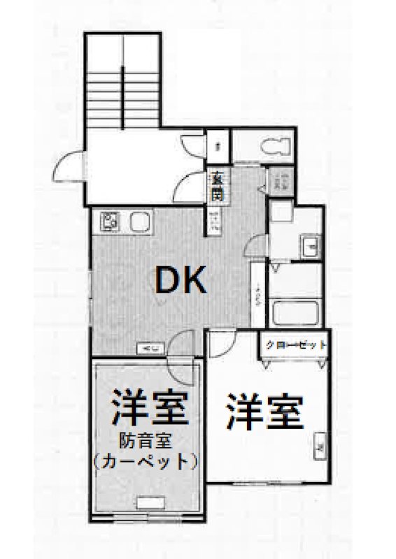 ラシクラス西大井 501号室 間取り