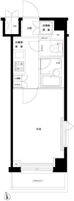 ルーブル大森六番館 606号室 間取り