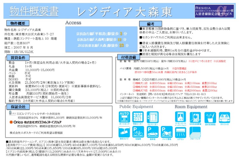 レジディア大森東 その他8