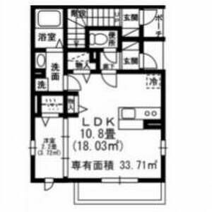セフィーロ山王 101号室 間取り