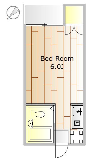 メゾンクレソンⅡ 304号室 間取り