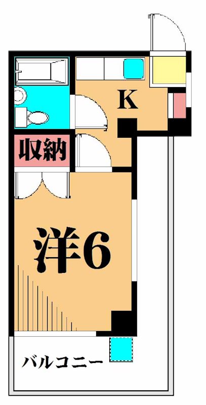 ハイツカワバタ  304号室 間取り