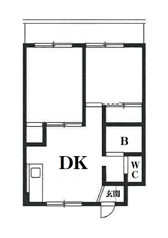 101号室 間取り