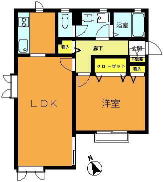 宮原アパート 間取り