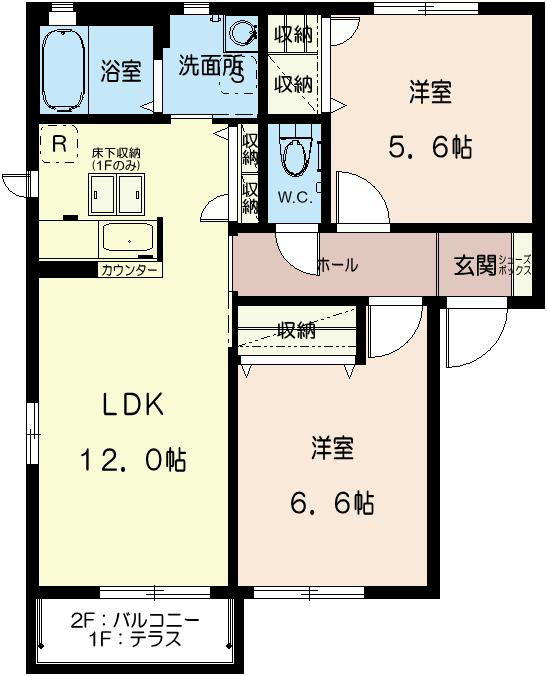 グランシード川越 間取り
