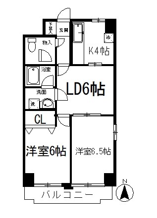 シティハイツ両国 902号室 間取り