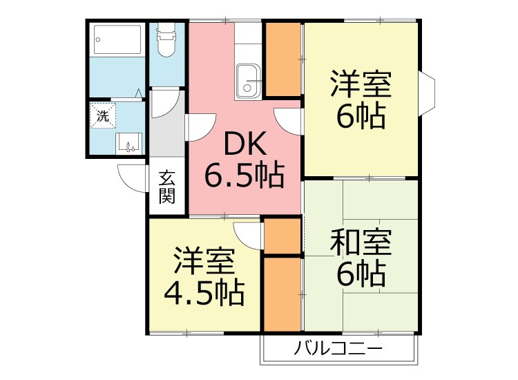 サンモール清水B 間取り