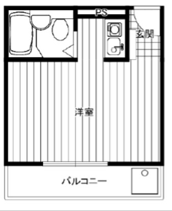 エクセルピア戸塚 307号室 間取り