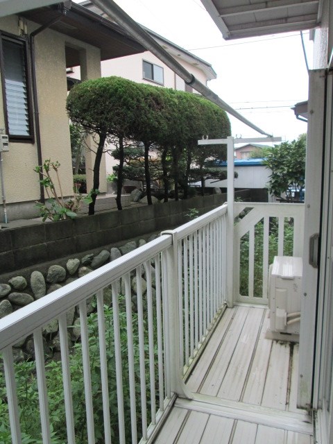 シルクハイツ ベランダ