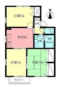 フォーレスト槙 102号室 間取り